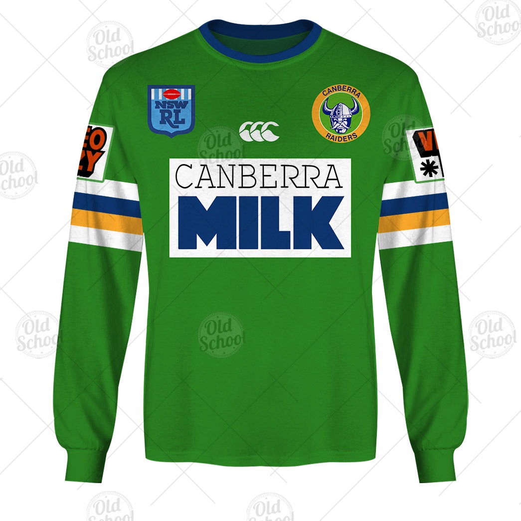 Personalise NRL Canberra Raiders 1994 Vintage Jersey - OldSchoolThings - Personalize Your Own New & Retro Sports Jerseys, Hoodies, T Shirts Personalise NRL Canberra Raiders 1994 Vintage Jersey - OldSchoolThings - Personalize Your Own New & Retro Sports Jerseys, Hoodies, T Shirts