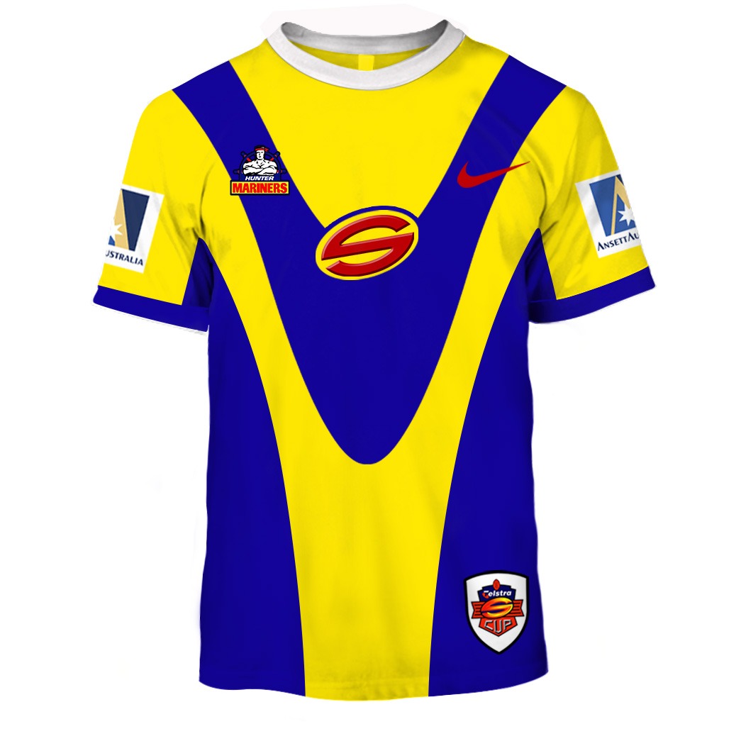 Personalize Hunter Mariners 90s Vintage NRL Jersey - OldSchoolThings - Personalize Your Own New & Retro Sports Jerseys, Hoodies, T Shirts