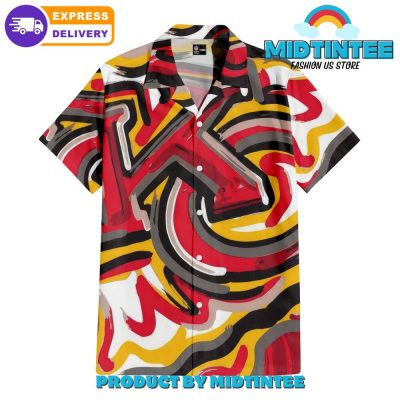 Kansas City Chiefs Oil Painting Art Print Hawaiian Shirt And Short