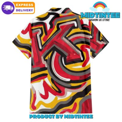 Kansas City Chiefs Oil Painting Art Print Hawaiian Shirt And Short
