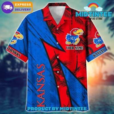 Kansas Jayhawks Personalized Hawaiian Shirt Trending Summer
