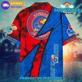 Kansas Jayhawks Personalized Hawaiian Shirt Trending Summer - demo10