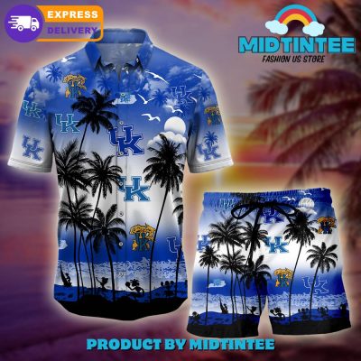 Kentucky Wildcats Logo Combo Hawaiian Shirt, Shorts