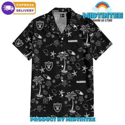 Las Vegas Raiders Tropicana Hawaiian Shirt And Short