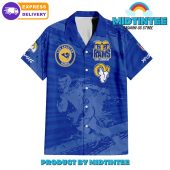 Los Angeles Rams Personalized Combo Hawaiian Shirt And Short - demo10