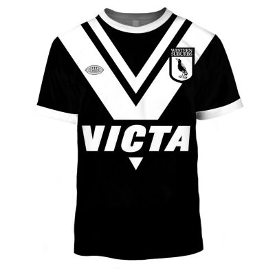 Western Suburbs Magpies 1978 ARL/NRL Retro Jersey BNWT Heritage - OldSchoolThings - Personalize Your Own New & Retro Sports Jerseys, Hoodies, T Shirts