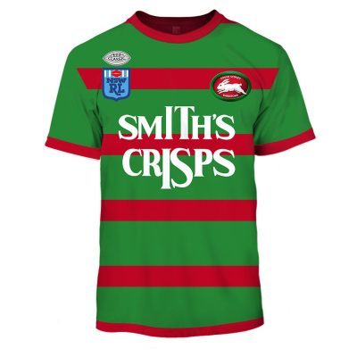 1989 South Sydney Rabbitohs Retro Jersey - OldSchoolThings - Personalize Your Own New & Retro Sports Jerseys, Hoodies, T Shirts