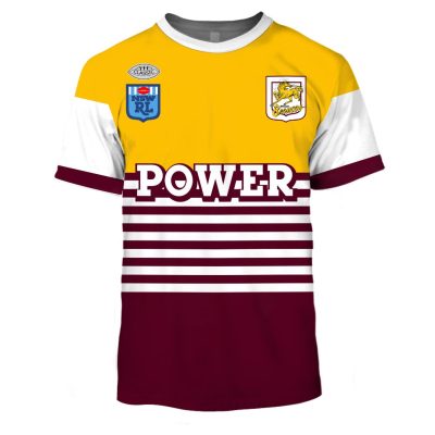 Brisbane Broncos 1988 ARL/NRL Vintage Retro Heritage Jersey - OldSchoolThings - Personalize Your Own New & Retro Sports Jerseys, Hoodies, T Shirts