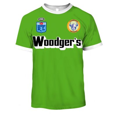 Canberra Raiders 1989 Woodgers ARL/NRL Vintage Retro Heritage Jersey - OldSchoolThings - Personalize Your Own New & Retro Sports Jerseys, Hoodies, T Shirts