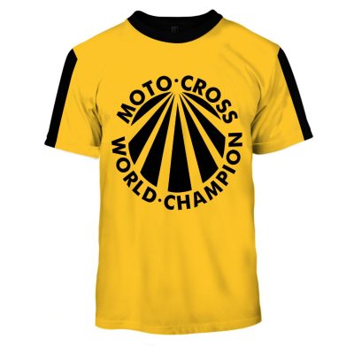 Vintage Style World Champion Motocross Jersey Suzuki MX Enduro AHRMA motorcycle dirt bike - OldSchoolThings - Personalize Your Own New & Retro Sports Jerseys, Hoodies, T Shirts