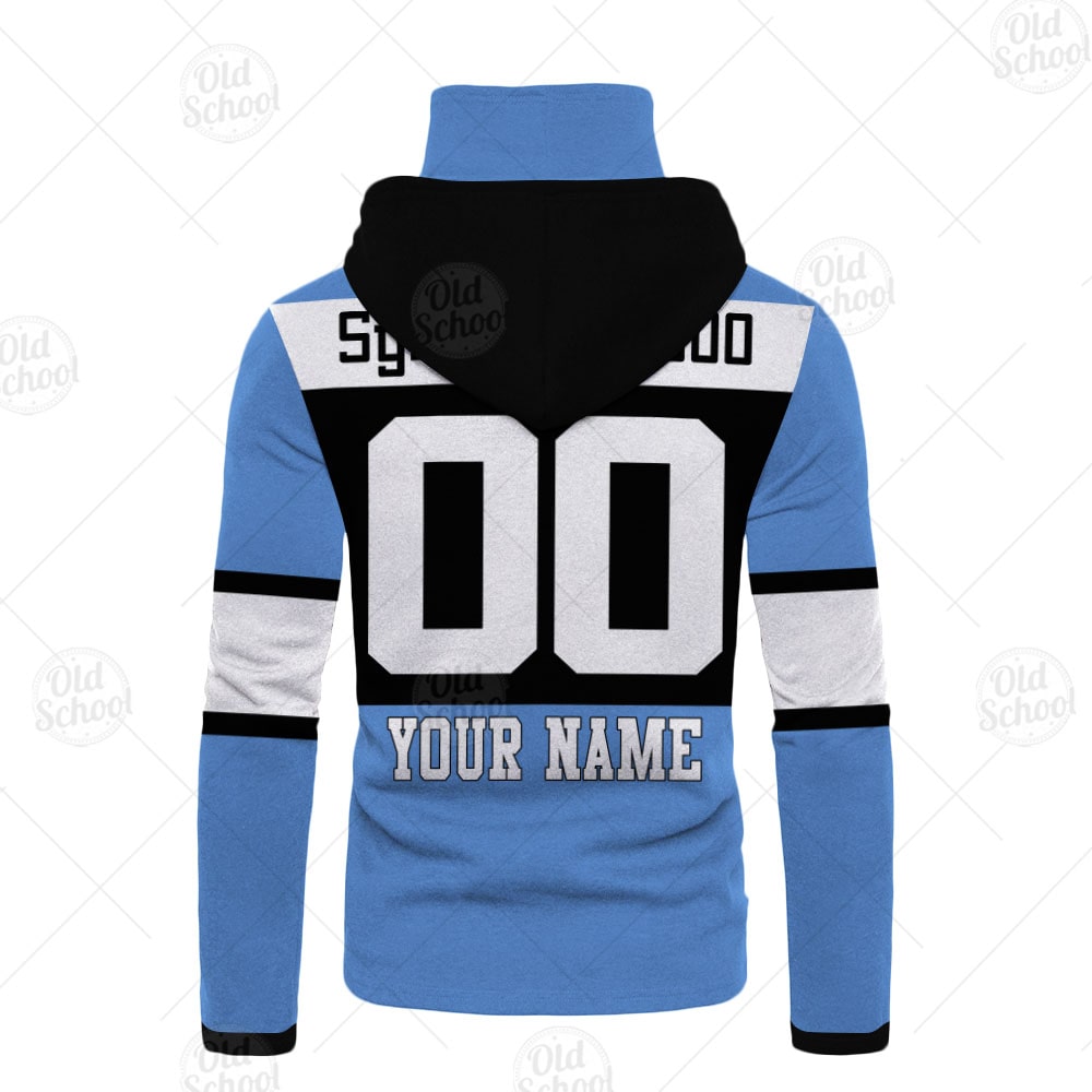 Personalised Cronulla Sharks 1988 ARL/NRL Retro Heritage Classic Jersey Mask Hoodie - OldSchoolThings - Personalize Your Own New & Retro Sports Jerseys, Hoodies, T Shirts