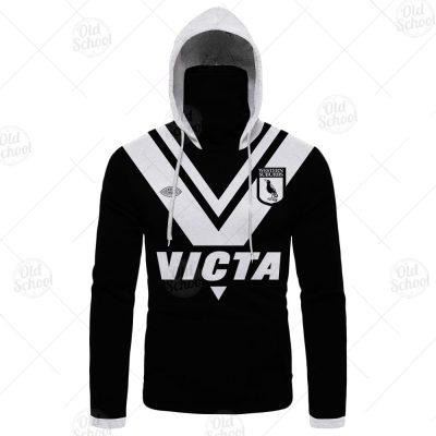 Personalised Western Suburbs Magpies 1978 ARL/NRL Retro Jersey BNWT Heritage Mask Hoodie - OldSchoolThings - Personalize Your Own New & Retro Sports Jerseys, Hoodies, T Shirts
