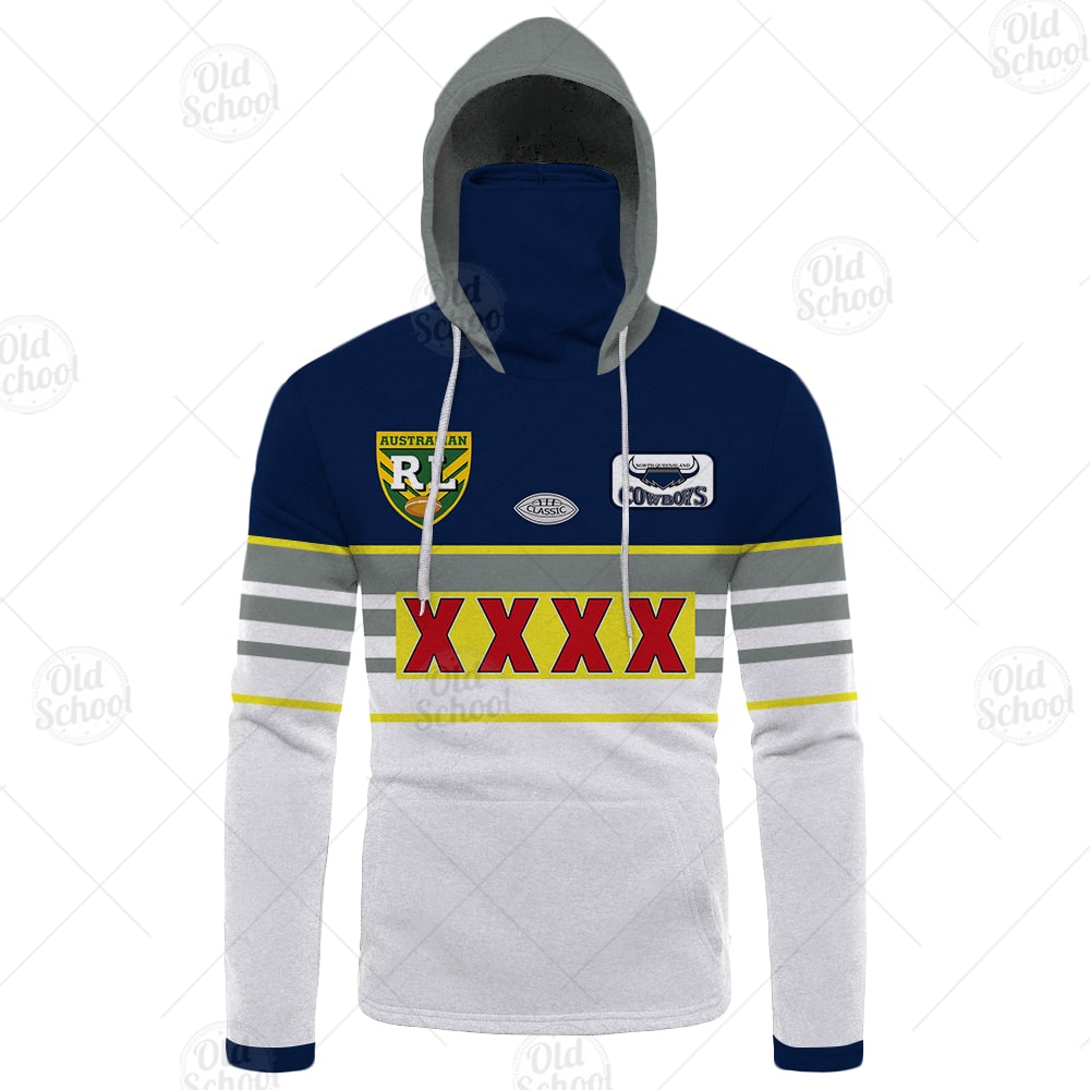 Personalised NORTH QUEENSLAND COWBOYS 1995 ARL/NRL Vintage Retro Heritage Jersey Mask Hoodie - OldSchoolThings - Personalize Your Own New & Retro Sports Jerseys, Hoodies, T Shirts Personalised NORTH QUEENSLAND COWBOYS 1995 ARL/NRL Vintage Retro Heritage Jersey Mask Hoodie - OldSchoolThings - Personalize Your Own New & Retro Sports Jerseys, Hoodies, T Shirts