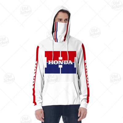 Personalized Vintage 80s Style Honda Motocross Jersey MX Enduro AHRMA Motorcycle Enduro dirt bike Mask Hoodie - OldSchoolThings - Personalize Your Own New & Retro Sports Jerseys, Hoodies, T Shirts