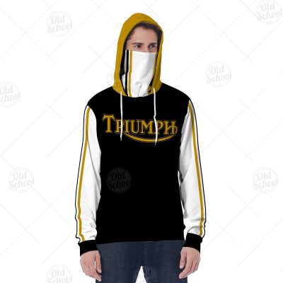 Personalized Vintage Style Triumph Motocross Jersey MX Enduro AHRMA motorcycle dirt bike mask hoodie - OldSchoolThings - Personalize Your Own New & Retro Sports Jerseys, Hoodies, T Shirts