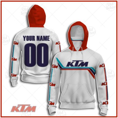 Personalized Vintage Style KTM 250 Motocross Jersey MX Enduro AHRMA motorcycle dirt bike mask hoodie - OldSchoolThings - Personalize Your Own New & Retro Sports Jerseys, Hoodies, T Shirts