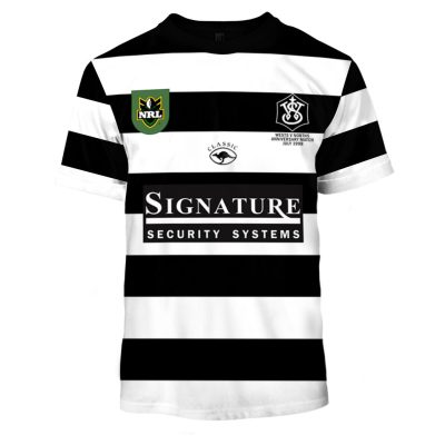 Personalised Western Suburbs Magpies 1998 Anniversary Match Norths v Wests Jersey - OldSchoolThings - Personalize Your Own New & Retro Sports Jerseys, Hoodies, T Shirts