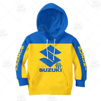 Vintage Style Suzuki Motocross Jersey MX Enduro AHRMA motorcycle dirt bike for KID - OldSchoolThings - Personalize Your Own New & Retro Sports Jerseys, Hoodies, T Shirts