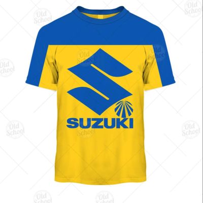 Vintage Style Suzuki Motocross Jersey MX Enduro AHRMA motorcycle dirt bike for KID - OldSchoolThings - Personalize Your Own New & Retro Sports Jerseys, Hoodies, T Shirts