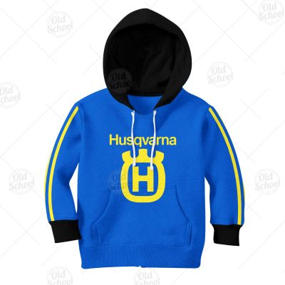 Vintage Style Husqvarna Motocross Jersey MX Enduro AHRMA Husky motorcycle dirt bike for KID - OldSchoolThings - Personalize Your Own New & Retro Sports Jerseys, Hoodies, T Shirts