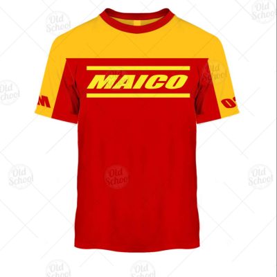 Vintage Style Maico Motocross Jersey MX Enduro AHRMA motorcycle dirt bike for KID - OldSchoolThings - Personalize Your Own New & Retro Sports Jerseys, Hoodies, T Shirts