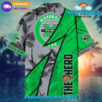 Marshall Thundering Herd Personalized Hawaiian Shirt Trending Summer