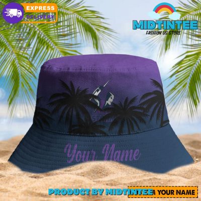 Melbourne Storm NRL Personalized Bucket Hat - Midtintee Melbourne Storm NRL Personalized Bucket Hat - Midtintee