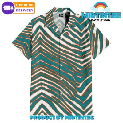Miami Dolphins Zubaz Hawaiian Shirt And Short