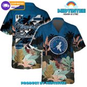 Minnesota Timberwolves Team Pattern Tropical Combo Hawaiian Set - demo10