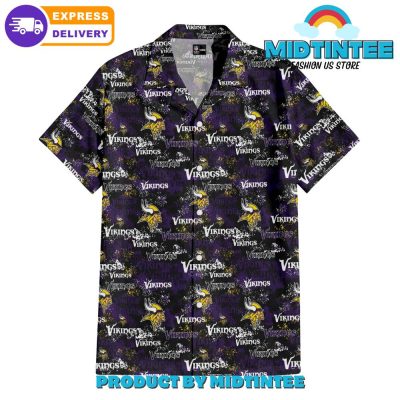 Minnesota Vikings Norse Legend Hawaiian Shirt And Short