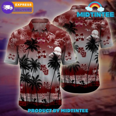 Mississippi State Bulldogs Logo Combo Hawaiian Shirt, Shorts