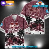 Mississippi State Bulldogs Ncaa Pattern Personalized Hawaiian Set - demo10