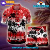 Nc State Wolfpack Logo Combo Hawaiian Shirt Shorts - demo10