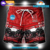 Nc State Wolfpack Ncaa Pattern Personalized Hawaiian Set - demo10