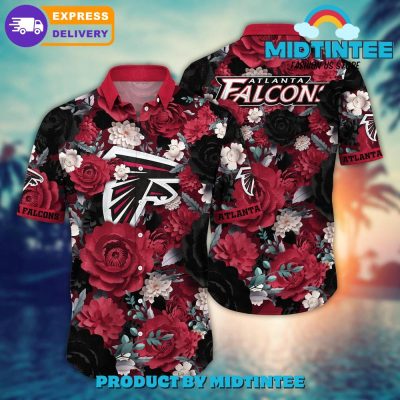 NFL Atlanta Falcons Flower Summer Hawaiian Shirt