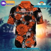Nfl Cincinnati Bengals Flower Summer Hawaiian Shirt - demo10