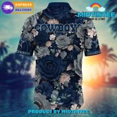 Nfl Dallas Cowboys Flower Summer Hawaiian Shirt - demo10