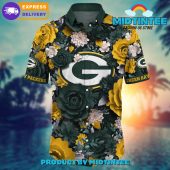 Nfl Green Bay Packers Flower Summer Hawaiian Shirt - demo10