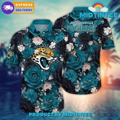NFL Jacksonville Jaguars Flower Summer Hawaiian Shirt