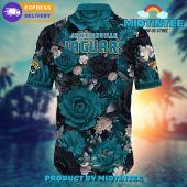 Nfl Jacksonville Jaguars Flower Summer Hawaiian Shirt - demo10