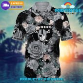 Nfl Las Vegas Raiders Flower Summer Hawaiian Shirt - demo10