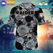 Nfl Las Vegas Raiders Flower Summer Hawaiian Shirt - demo10