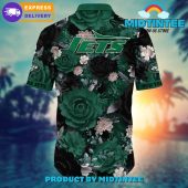 Nfl New York Jets Flower Summer Hawaiian Shirt - demo10