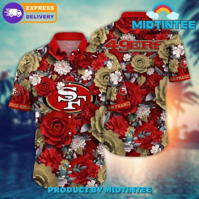 NFL San Francisco 49ers Flower Summer Hawaiian Shirt
