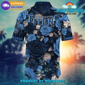 Nfl Tennessee Titans Flower Summer Hawaiian Shirt - demo10