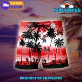 Nebraska Cornhuskers Logo Combo Hawaiian Shirt Shorts - demo10