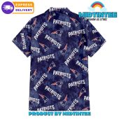 New England Patriots Ink Splash Hawaiian Shirt And Short - demo10