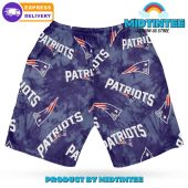 New England Patriots Ink Splash Hawaiian Shirt And Short - demo10