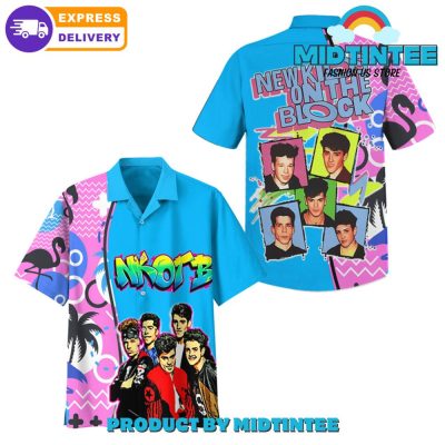 New Kid On The Block Colorful Hawaiian Shirt