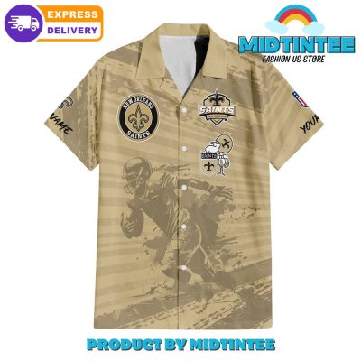 New Orleans Saints Personalized Combo Hawaiian Shirt And Short